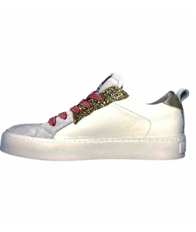 Smr Viken 9587 Cuir Gris Blanc*Semerdjian New