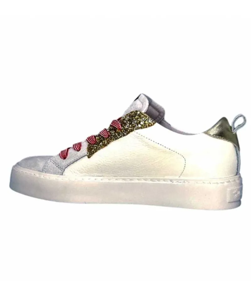 Smr Viken 9587 Cuir Gris Blanc*Semerdjian New