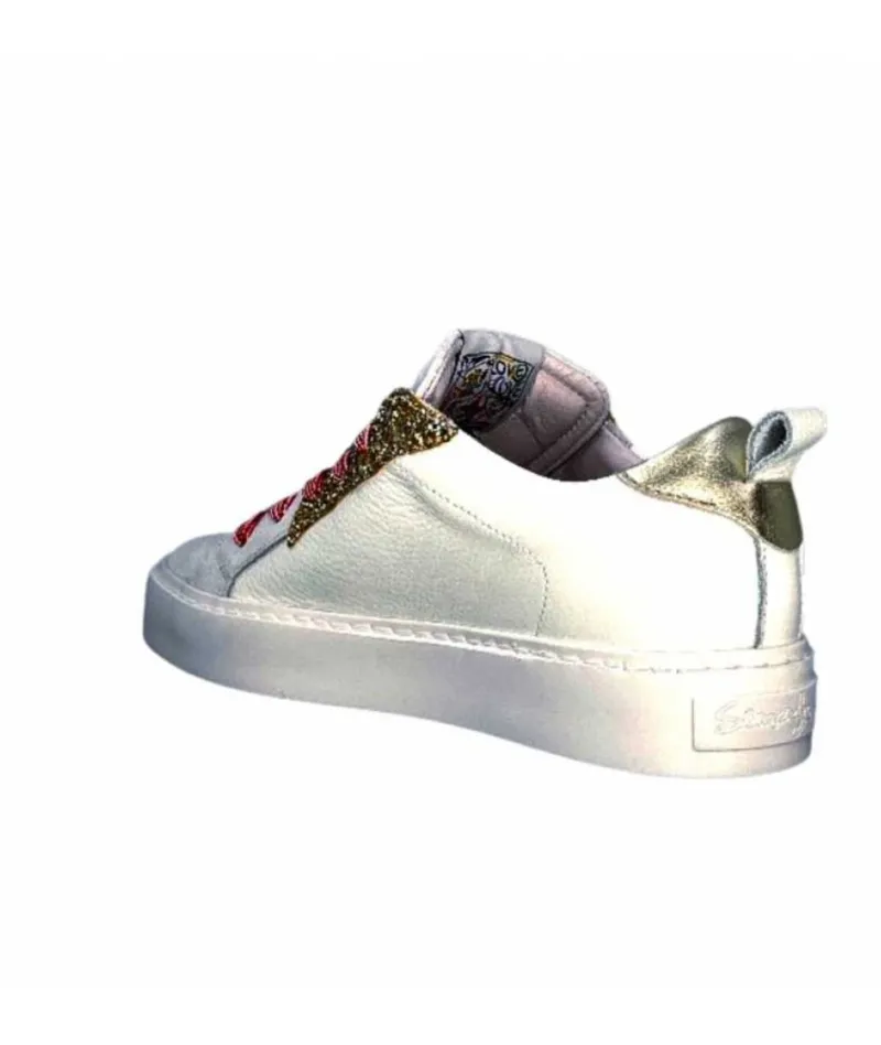 Smr Viken 9587 Cuir Gris Blanc*Semerdjian New