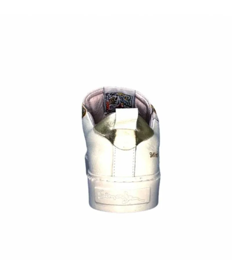 Smr Viken 9587 Cuir Gris Blanc*Semerdjian New