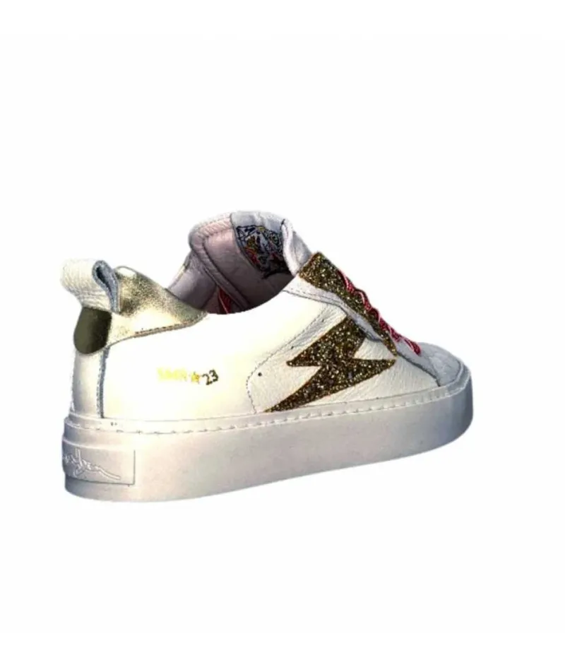 Smr Viken 9587 Cuir Gris Blanc*Semerdjian New