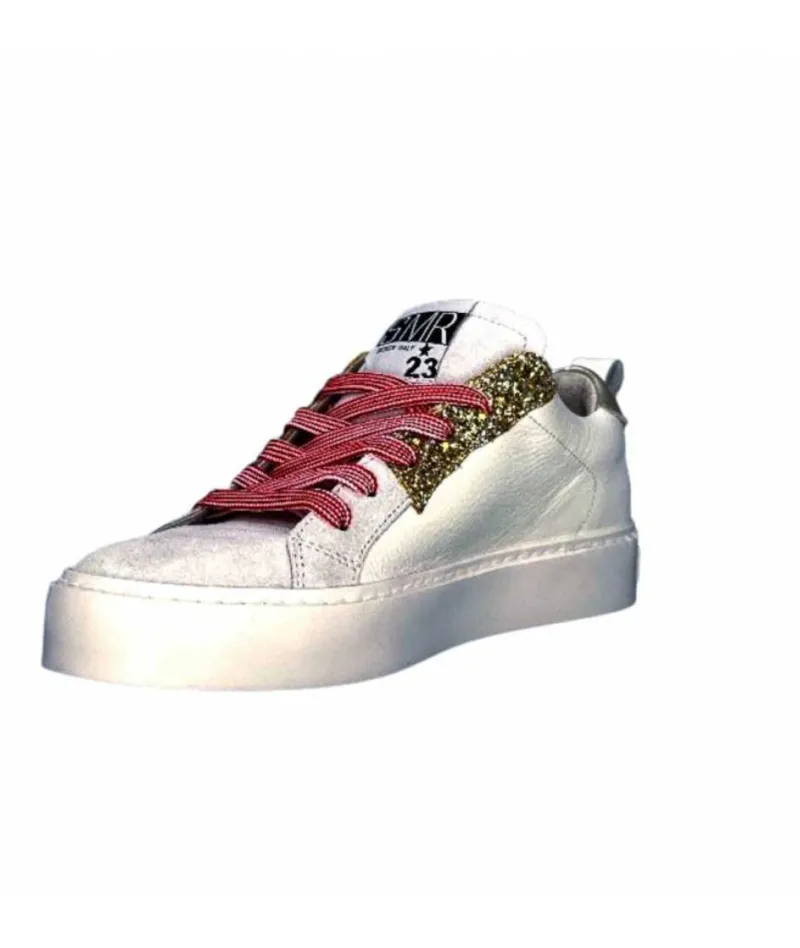 Smr Viken 9587 Cuir Gris Blanc*Semerdjian New