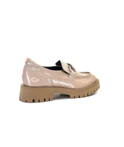 8-36-16 /02 Cuir Vernis & Tweed Beige*Softwaves Outlet