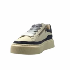 8.80.01/03 Cuir Creme & Marine*Softwaves Online