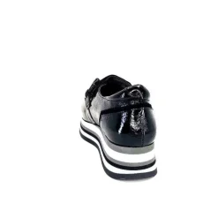 7.78.61 Cuir Vernis Et Daim Noir*Softwaves Discount