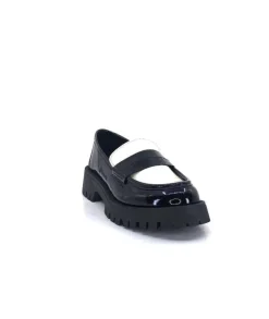 11244 Cg Cuir Noir & Vernis Blanc*We Do Best