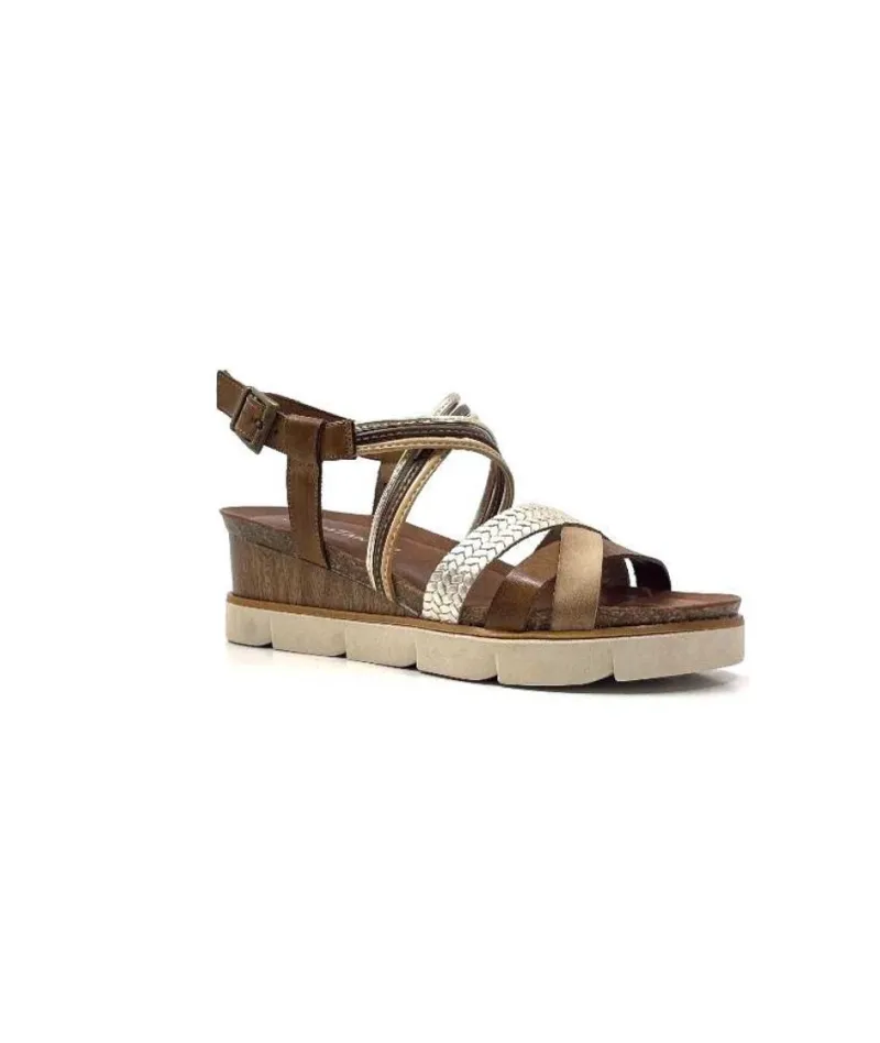 Xapatan 1536 Avellana Cuir Or Marron*Ivoire0576a Online