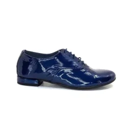 Xavier Danaud Cross Cuir Vernis Bleu*Ivoire0581