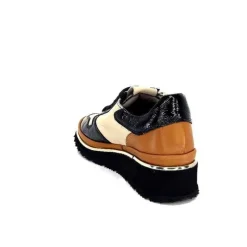 9809 Cuir Noir, Marron & Creme*XSA Sale