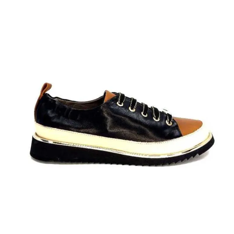 8010 F478 Nappa Cuir Noir & Camel*XSA Discount