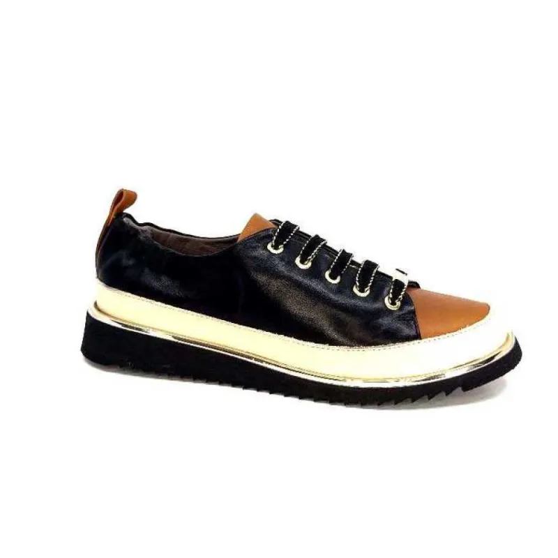 8010 F478 Nappa Cuir Noir & Camel*XSA Discount